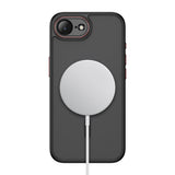 Tech-Protect MagCam Case til iPhone 16E / 17E - Halvt gennemsigtigt