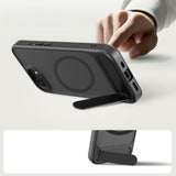 Tech-Protect MagRack MagSafe Case til iPhone 16E / 17E - sort