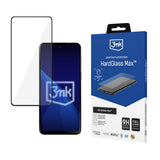 Forstærket Full Coverage Hærdet Glas 3mk HardGlass Max Black til Motorola Moto G55 5G