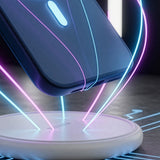 3mk Smoke MagCase til Samsung Galaxy S25 Ultra - Blå-Gennemskinnelig