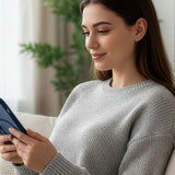 3mk Smoke MagCase til Samsung Galaxy S25 Ultra - Blå-Gennemskinnelig