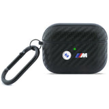 BMW Carbon Metal Logo Case til AirPods Pro 3 - sort