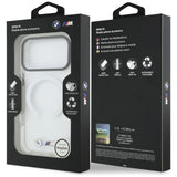 BMW M IML Shockproof Metal Logos MagSafe Case til iPhone 17 Pro - Klar