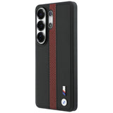 BMW Perforeret Stripe Logo MagSafe Case til Samsung Galaxy S26 Ultra - Red