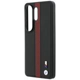 BMW Perforeret Stripe Logo MagSafe Case til Samsung Galaxy S26 Ultra - Red