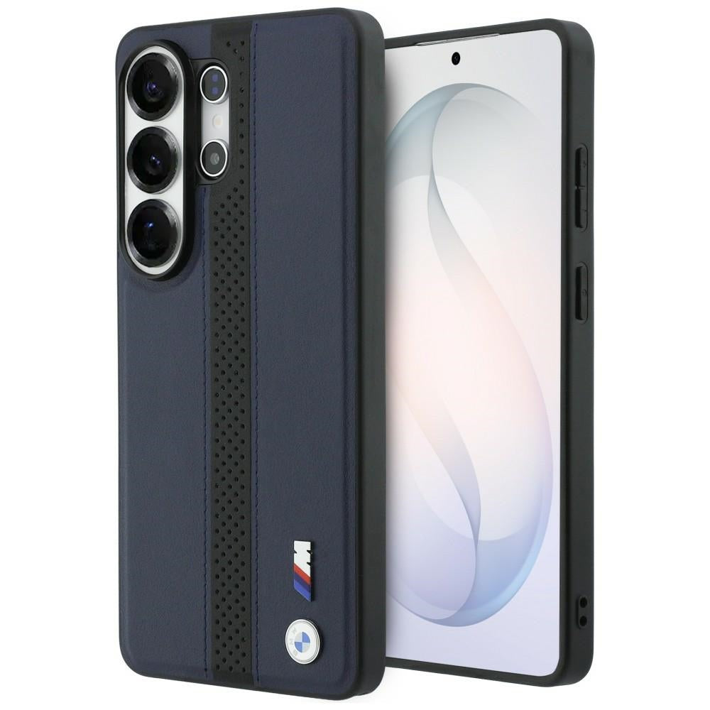 BMW perforeret stribe logo MagSafe Case til Samsung Galaxy S26 Ultra - Navy Blue