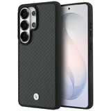 BMW Sign Magnetisk Carbon Fiber MagSafe Case til Samsung Galaxy S26 Ultra - sort
