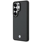 BMW Sign Magnetisk Carbon Fiber MagSafe Case til Samsung Galaxy S26 Ultra - sort