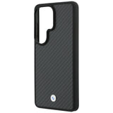 BMW Sign Magnetisk Carbon Fiber MagSafe Case til Samsung Galaxy S26 Ultra - sort