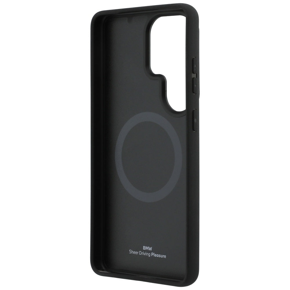 BMW Sign Magnetisk Carbon Fiber MagSafe Case til Samsung Galaxy S26 Ultra - sort
