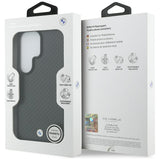 BMW Sign Magnetisk Carbon Fiber MagSafe Case til Samsung Galaxy S26 Ultra - sort