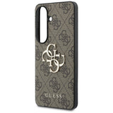 Guess 4G Big Metal Logo Case til Samsung Galaxy S26 - Brunt