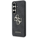 Guess 4G Big Metal Logo Case for Samsung Galaxy S26 - Black