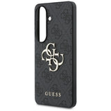 Guess 4G Big Metal Logo Case for Samsung Galaxy S26 - Black