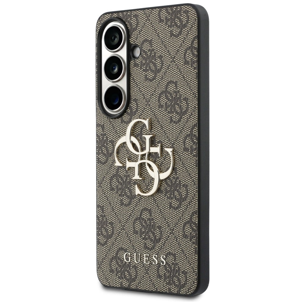 Guess 4G Big Metal Logo Case til Samsung Galaxy S26 Plus - Brunt