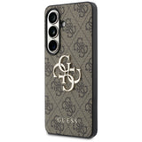 Guess 4G Big Metal Logo Case til Samsung Galaxy S26 Plus - Brunt