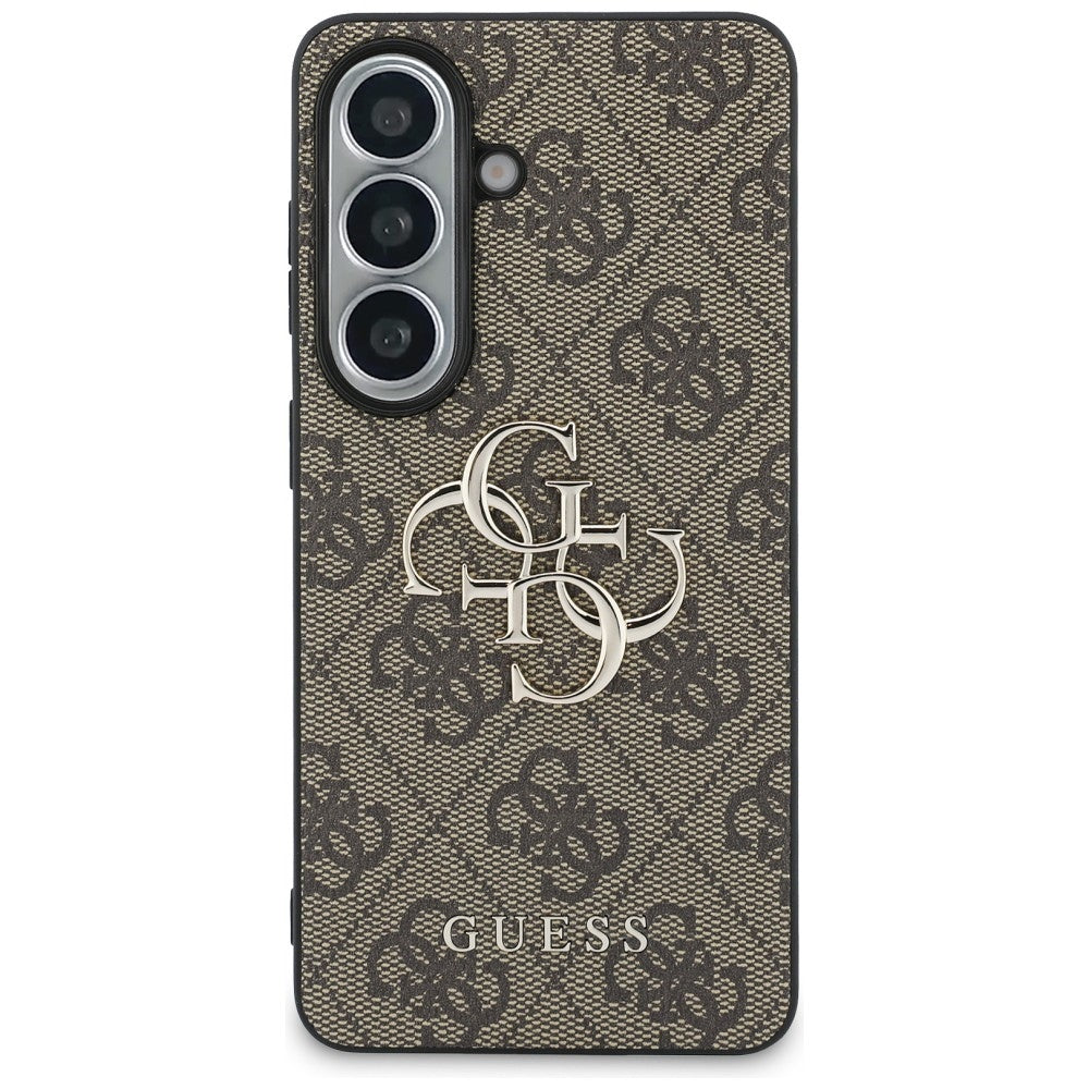 Guess 4G Big Metal Logo Case til Samsung Galaxy S26 Plus - Brunt