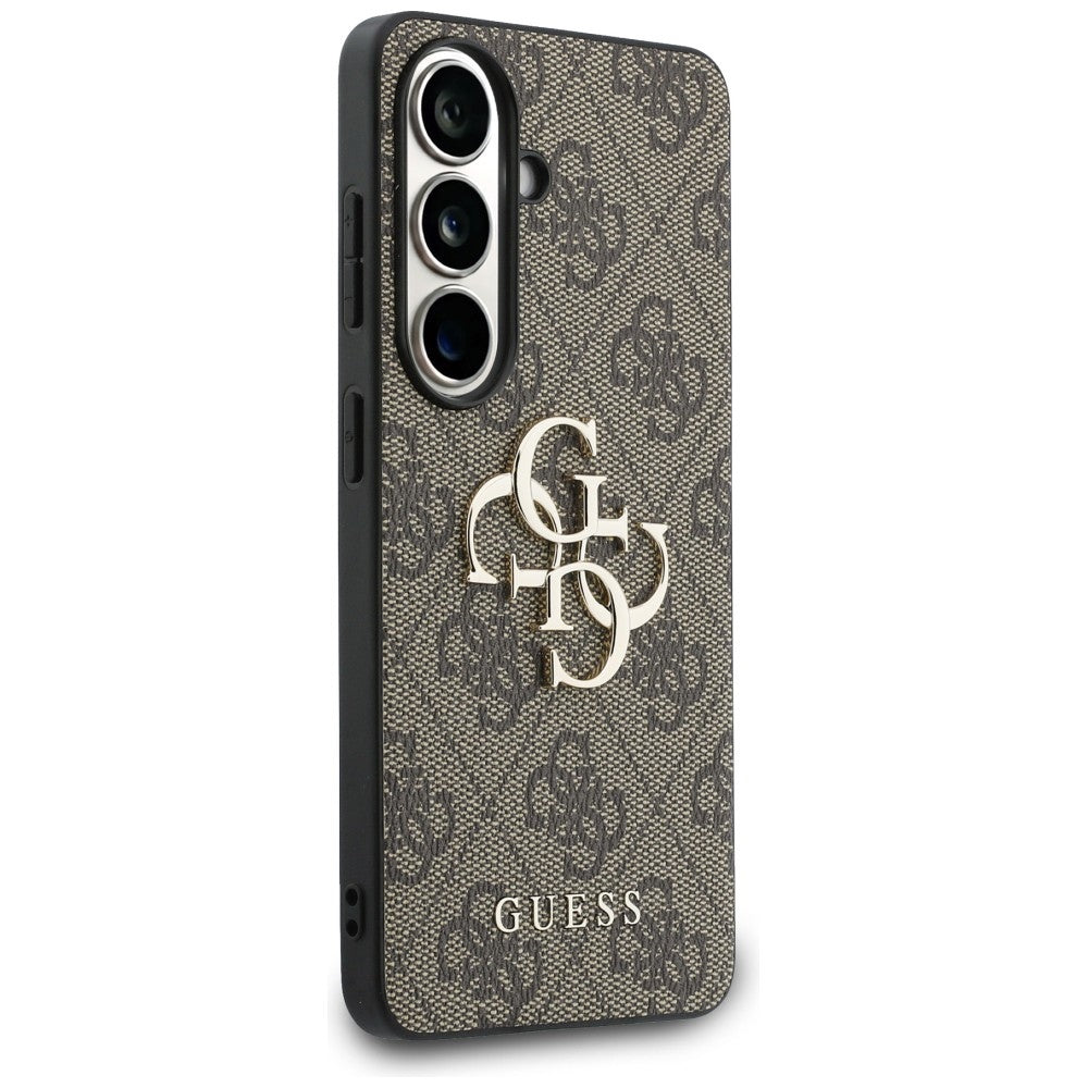 Guess 4G Big Metal Logo Case til Samsung Galaxy S26 Plus - Brunt