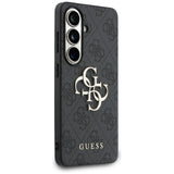 Guess 4G Big Metal Logo Case for Samsung Galaxy S26 Plus - Black