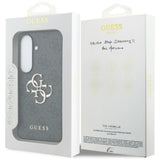 Guess 4G Big Metal Logo Case for Samsung Galaxy S26 Plus - Black