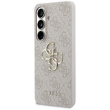 Guess 4G Big Metal Logo Case for Samsung Galaxy S26 - Pink