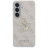 Guess 4G Big Metal Logo Case for Samsung Galaxy S26 - Pink
