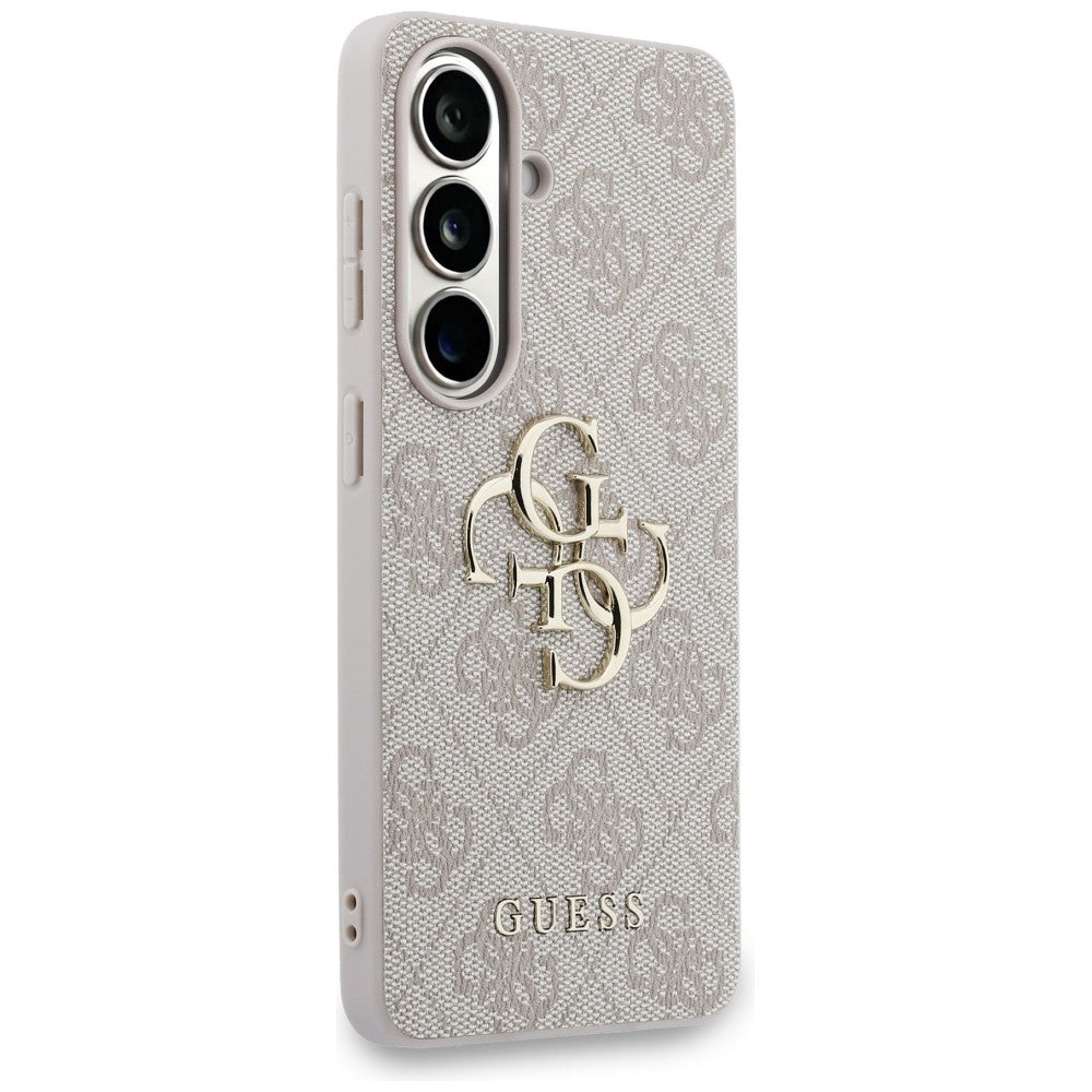 Guess 4G Big Metal Logo Case for Samsung Galaxy S26 - Pink