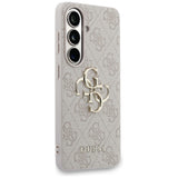 Guess 4G Big Metal Logo Case for Samsung Galaxy S26 - Pink