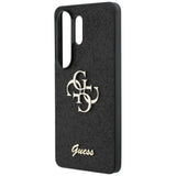 Guess Fixed Glitter Big 4G Metal Logo case til Samsung Galaxy S26 Ultra - sort