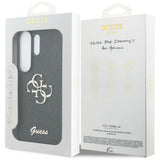 Guess Fixed Glitter Big 4G Metal Logo case til Samsung Galaxy S26 Ultra - sort