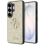 Guess Fixed Glitter Big 4G Metal Logo case til Samsung Galaxy S26 Ultra - guld