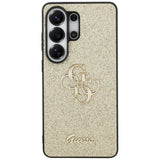 Guess Fixed Glitter Big 4G Metal Logo case til Samsung Galaxy S26 Ultra - guld