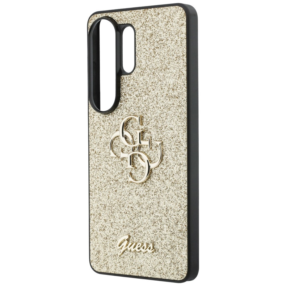 Guess Fixed Glitter Big 4G Metal Logo case til Samsung Galaxy S26 Ultra - guld