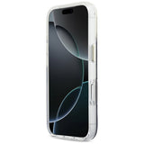 Guess IML Gradient Script Metal MagSafe Case til iPhone 17 Pro - sort