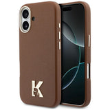Karl Lagerfeld Karl Head Logo MagSafe Case til iPhone 17 - Brunt