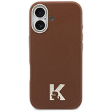 Karl Lagerfeld Karl Head Logo MagSafe Case til iPhone 17 - Brunt