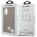 Karl Lagerfeld Karl Head Logo MagSafe Case til iPhone 17 - Brunt