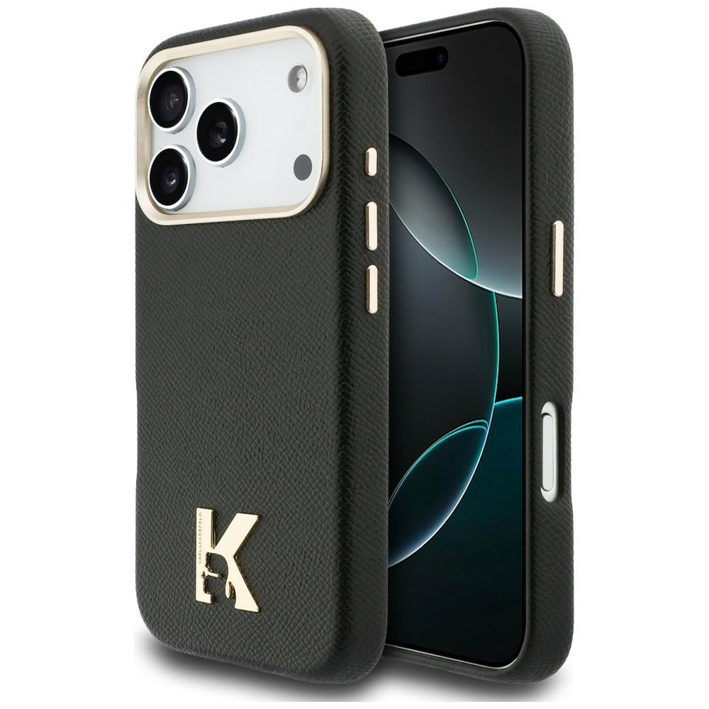 Karl Lagerfeld Karl Head Logo MagSafe Case til iPhone 17 Pro - sort