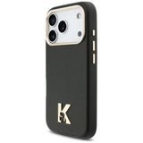 Karl Lagerfeld Karl Head Logo MagSafe Case til iPhone 17 Pro - sort