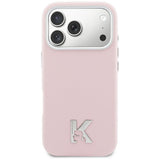 Karl Lagerfeld Karl Head Logo MagSafe Case til iPhone 17 - Pink