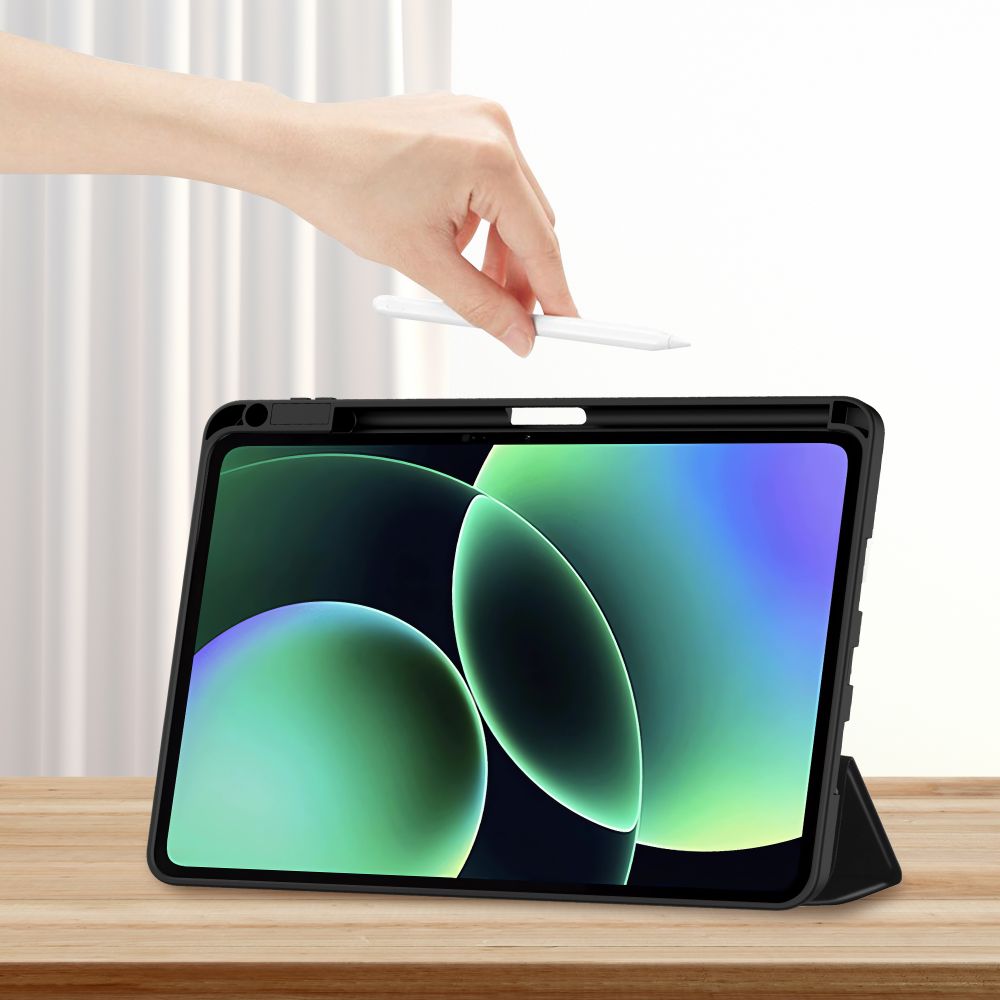 Tech-Protect SmartCase Pen Case til Xiaomi Pad 7 / 7 Pro / 8 / 8 Pro 11.2 - sort