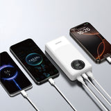 Dudao K12Pro Power Bank 22.5W PD 20000mAh USB-A, USB-C - Hvid