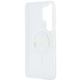 Karl Lagerfeld IML KC Script MagSafe Case for Samsung Galaxy S26 Ultra - Transparent
