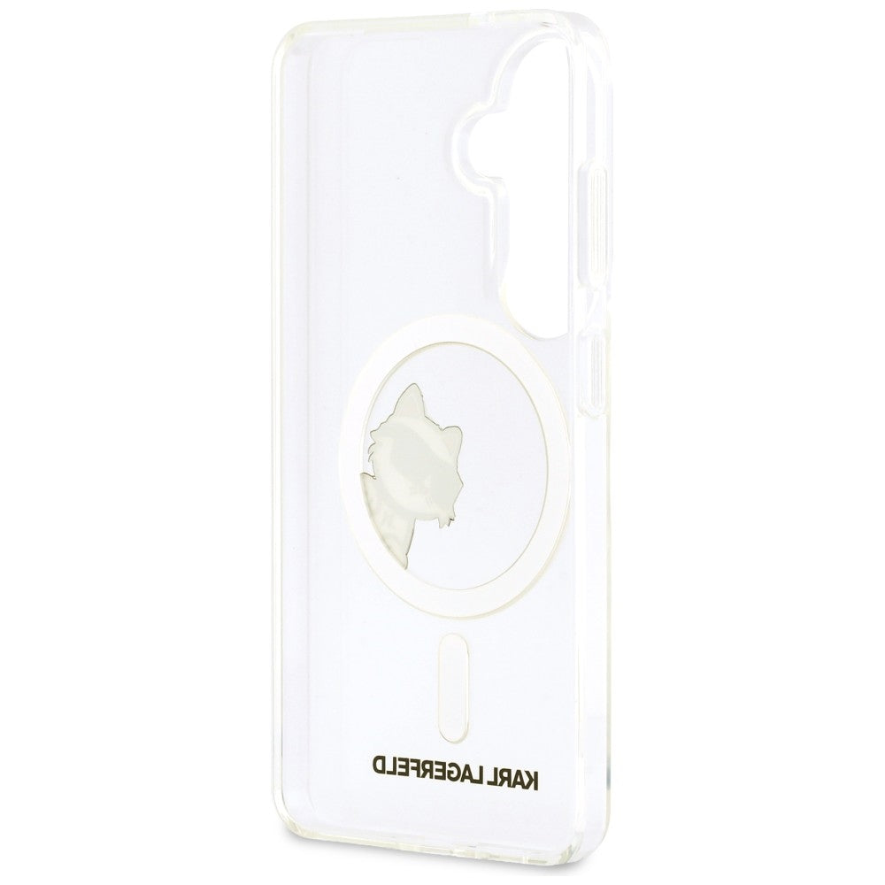 Karl Lagerfeld IML Peekaboo Choupette MagSafe Case for Samsung Galaxy S26 - Transparent