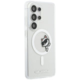 Karl Lagerfeld IML Peekaboo Choupette MagSafe case for Samsung Galaxy S26 Ultra - transparent