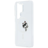 Karl Lagerfeld IML Peekaboo Choupette MagSafe case for Samsung Galaxy S26 Ultra - transparent