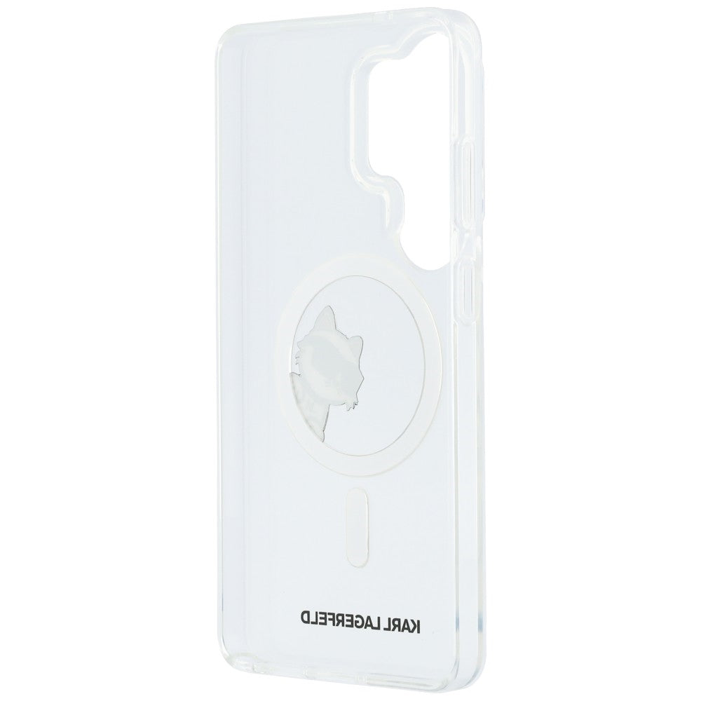 Karl Lagerfeld IML Peekaboo Choupette MagSafe case for Samsung Galaxy S26 Ultra - transparent