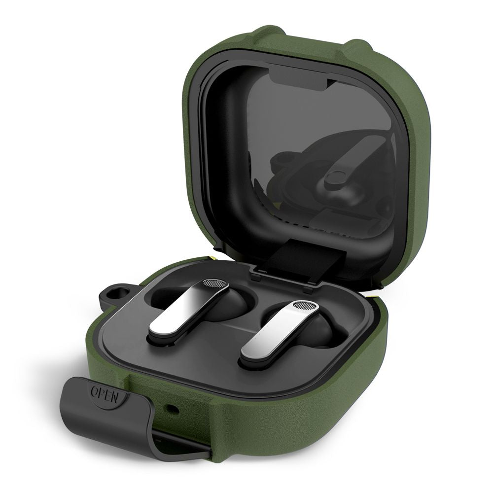 Tech-Protect Slim Hook Case til Samsung Galaxy Buds 4 / 4 Pro - Grøn