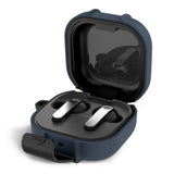Tech-Protect Slim Hook Case til Samsung Galaxy Buds 4 / 4 Pro - Navy Blue