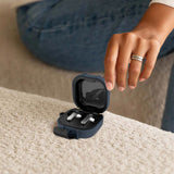 Tech-Protect Slim Hook Case til Samsung Galaxy Buds 4 / 4 Pro - Navy Blue